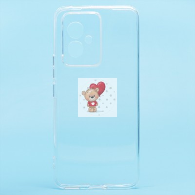 Чехол-накладка для Honor 100 (прозрачный) Activ ASC-101 Puffy 0.9мм