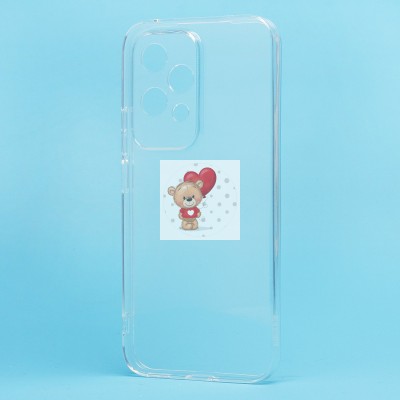 Чехол-накладка для Honor 200 lite (прозрачный) Activ ASC-101 Puffy 0.9мм