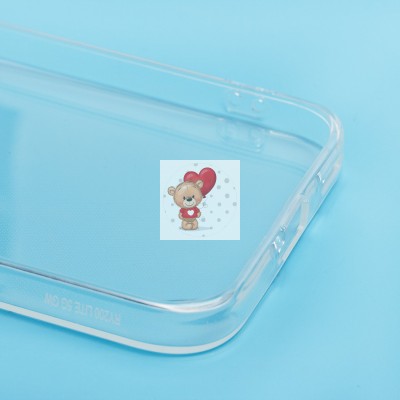 Чехол-накладка для Honor 200 lite (прозрачный) Activ ASC-101 Puffy 0.9мм