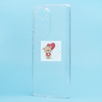 Чехол-накладка для Honor 200 Pro (прозрачный) Activ ASC-101 Puffy 0.9мм