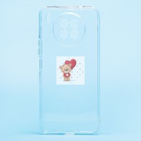 Чехол-накладка для Huawei Honor 50 Lite (прозрачный) Activ ASC-101 Puffy 0.9мм