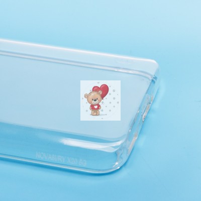 Чехол-накладка для Huawei nova 8i (прозрачный) Activ ASC-101 Puffy 0.9мм