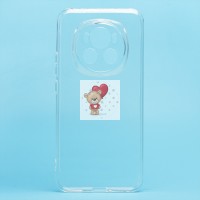 Чехол-накладка для Honor Magic 6 (прозрачный) Activ ASC-101 Puffy 0.9мм