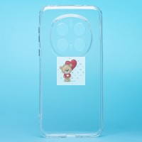 Чехол-накладка для Honor Magic7 Pro (прозрачный) Activ ASC-101 Puffy 0.9мм