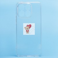 Чехол-накладка для Honor X8a (прозрачный) Activ ASC-101 Puffy 0.9мм Чехол-накладка для Honor X8a (прозрачный) Activ ASC-101 Puffy 0.9мм