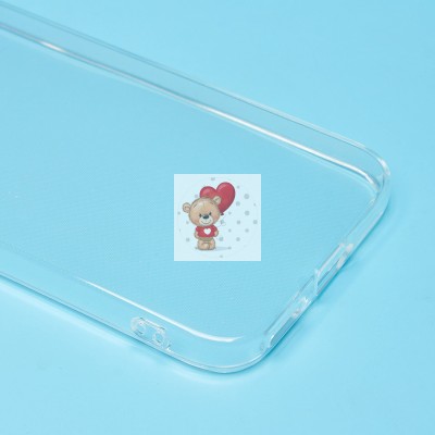 Чехол-накладка для Honor X8c (прозрачный) Activ ASC-101 Puffy 0.9мм