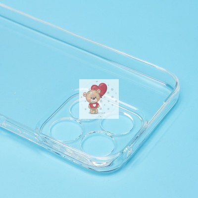 Чехол-накладка для Honor X8c (прозрачный) Activ ASC-101 Puffy 0.9мм