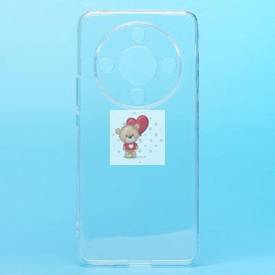 Чехол-накладка для Honor X9b (прозрачный) Activ ASC-101 Puffy 0.9мм