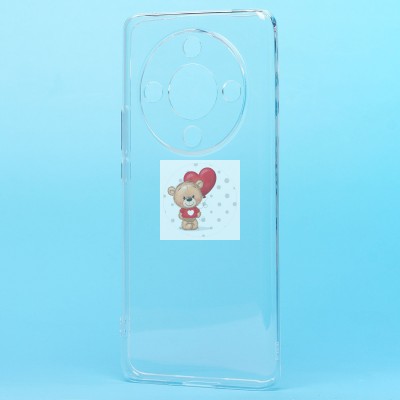 Чехол-накладка для Honor X9b (прозрачный) Activ ASC-101 Puffy 0.9мм