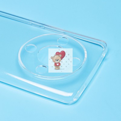 Чехол-накладка для Honor X9b (прозрачный) Activ ASC-101 Puffy 0.9мм