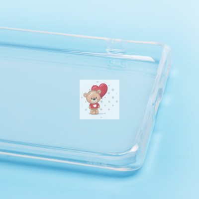 Чехол-накладка для Huawei Honor X9a (прозрачный) Activ ASC-101 Puffy 0.9мм