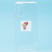 Чехол-накладка для Huawei Honor 10X Lite (прозрачный) Activ ASC-101 Puffy 0.9мм