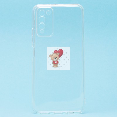 Чехол-накладка для Huawei Honor 10X Lite (прозрачный) Activ ASC-101 Puffy 0.9мм Чехол-накладка для Huawei Honor 10X Lite (прозрачный) Activ ASC-101 Puffy 0.9мм