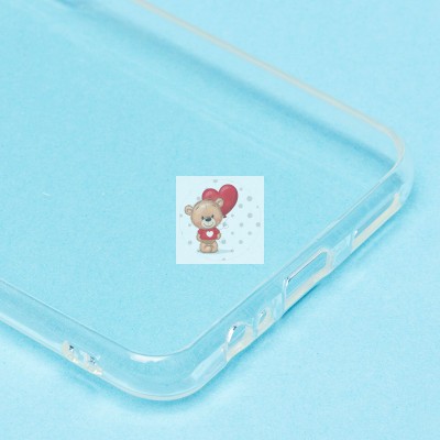 Чехол-накладка для Huawei Honor 10X Lite (прозрачный) Activ ASC-101 Puffy 0.9мм