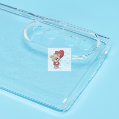 Чехол-накладка для Huawei Honor 70 5G (прозрачный) Activ ASC-101 Puffy 0.9мм