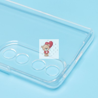 Чехол-накладка для Huawei Honor 70 Pro + (прозрачный) Activ ASC-101 Puffy 0.9мм