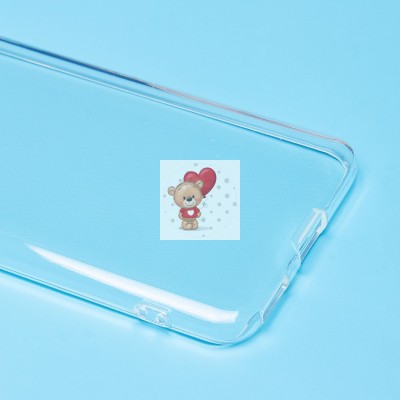 Чехол-накладка для Huawei Honor 90 (прозрачный) Activ ASC-101 Puffy 0.9мм