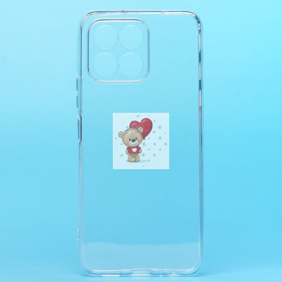 Чехол-накладка для Huawei Honor X6 (прозрачный) Activ ASC-101 Puffy 0.9мм