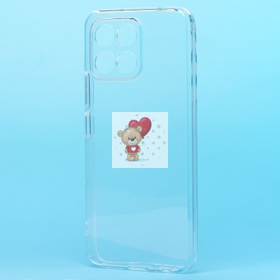 Чехол-накладка для Huawei Honor X6 (прозрачный) Activ ASC-101 Puffy 0.9мм