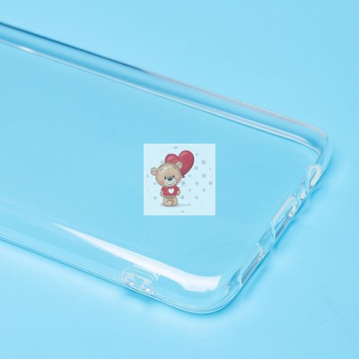 Чехол-накладка для Huawei Honor X7a (прозрачный) Activ ASC-101 Puffy 0.9мм