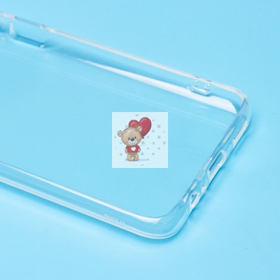 Чехол-накладка для Huawei Honor X7a (прозрачный) Activ ASC-101 Puffy 0.9мм