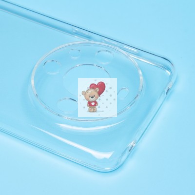 Чехол-накладка для Huawei Mate 60 Pro (прозрачный) Activ ASC-101 Puffy 0.9мм