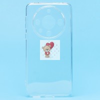 Чехол-накладка для Huawei Mate 60 Pro+ (прозрачный) Activ ASC-101 Puffy 0.9мм