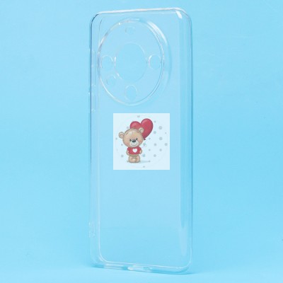 Чехол-накладка для Huawei Mate 60 (прозрачный) Activ ASC-101 Puffy 0.9мм