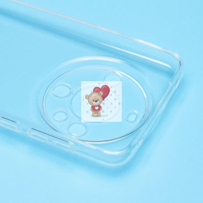 Чехол-накладка для Huawei Mate 60 (прозрачный) Activ ASC-101 Puffy 0.9мм