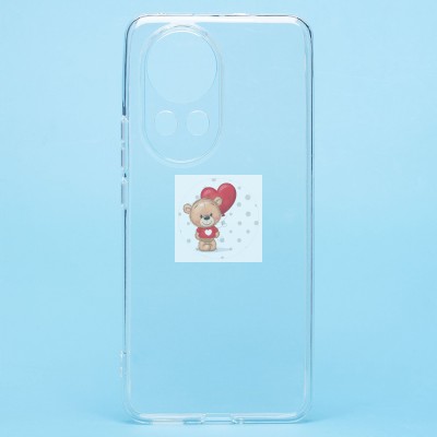 Чехол-накладка для Huawei Nova 12 Pro (прозрачный) Activ ASC-101 Puffy 0.9мм Чехол-накладка для Huawei Nova 12 Pro (прозрачный) Activ ASC-101 Puffy 0.9мм