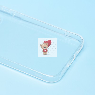 Чехол-накладка для Huawei Nova 12 (прозрачный) Activ ASC-101 Puffy 0.9мм