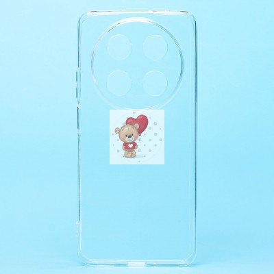 Чехол-накладка для Huawei Nova 12i (прозрачный) Activ ASC-101 Puffy 0.9мм Чехол-накладка для Huawei Nova 12i (прозрачный) Activ ASC-101 Puffy 0.9мм