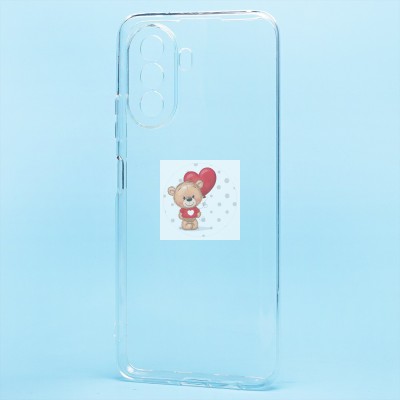 Чехол-накладка для Huawei nova Y70 Plus (прозрачный) Activ ASC-101 Puffy 0.9мм Чехол-накладка для Huawei nova Y70 Plus (прозрачный) Activ ASC-101 Puffy 0.9мм