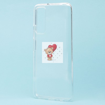 Чехол-накладка для Huawei Y7a (прозрачный) Activ ASC-101 Puffy 0.9мм Чехол-накладка для Huawei Y7a (прозрачный) Activ ASC-101 Puffy 0.9мм