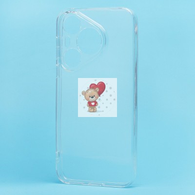 Чехол-накладка для Huawei Pura 70 Global (прозрачный) Activ ASC-101 Puffy 0.9мм Чехол-накладка для Huawei Pura 70 Global (прозрачный) Activ ASC-101 Puffy 0.9мм