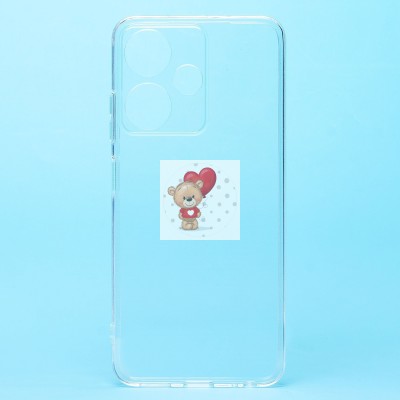 Чехол-накладка для Infinix HOT 30i (прозрачный) Activ ASC-101 Puffy 0.9мм Чехол-накладка для Infinix HOT 30i (прозрачный) Activ ASC-101 Puffy 0.9мм