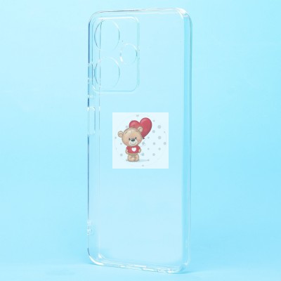 Чехол-накладка для Infinix HOT 30i (прозрачный) Activ ASC-101 Puffy 0.9мм