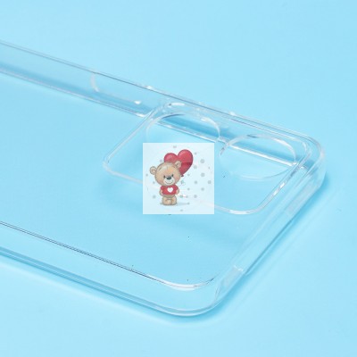 Чехол-накладка для Infinix HOT 30i (прозрачный) Activ ASC-101 Puffy 0.9мм