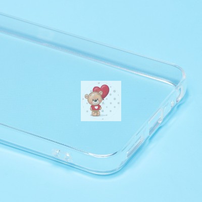 Чехол-накладка для Infinix HOT 30i (прозрачный) Activ ASC-101 Puffy 0.9мм