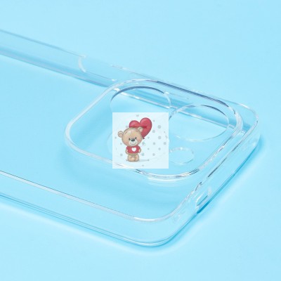 Чехол-накладка для Infinix HOT 40i (прозрачный) Activ ASC-101 Puffy 0.9мм Чехол-накладка для Infinix HOT 40i (прозрачный) Activ ASC-101 Puffy 0.9мм