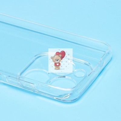 Чехол-накладка для Infinix HOT 40i (прозрачный) Activ ASC-101 Puffy 0.9мм Чехол-накладка для Infinix HOT 40i (прозрачный) Activ ASC-101 Puffy 0.9мм