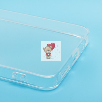 Чехол-накладка для Infinix Hot 50 4G (прозрачный) Activ ASC-101 Puffy 0.9мм