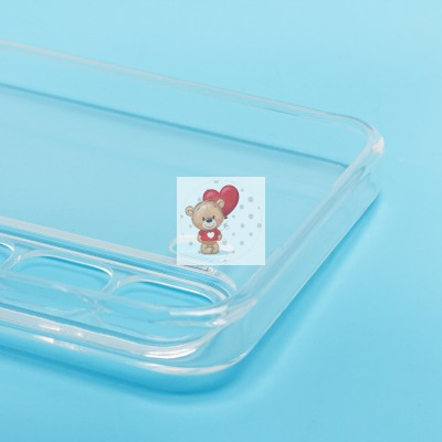 Чехол-накладка для Infinix Hot 50 4G (прозрачный) Activ ASC-101 Puffy 0.9мм