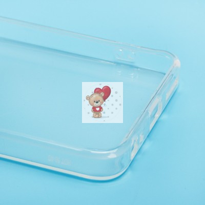 Чехол-накладка для Infinix Hot 50 4G (прозрачный) Activ ASC-101 Puffy 0.9мм