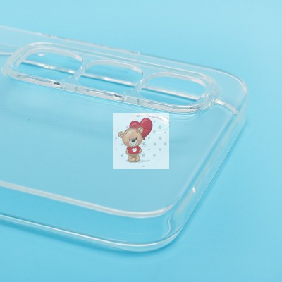 Чехол-накладка для Infinix Hot 50 5G (прозрачный) Activ ASC-101 Puffy 0.9мм