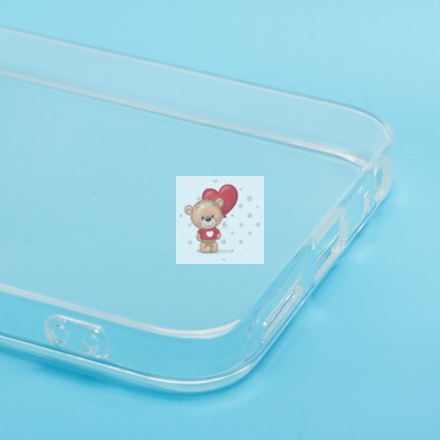 Чехол-накладка для Infinix Hot 50 5G (прозрачный) Activ ASC-101 Puffy 0.9мм