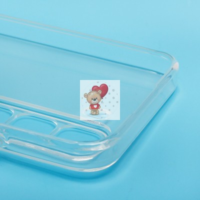 Чехол-накладка для Infinix Hot 50 5G (прозрачный) Activ ASC-101 Puffy 0.9мм