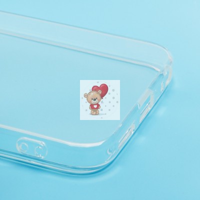 Чехол-накладка для Infinix Hot 50i (прозрачный) Activ ASC-101 Puffy 0.9мм