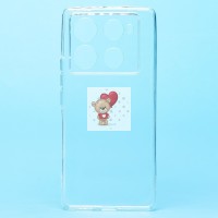 Чехол-накладка для Infinix Note 40 Pro 4G (прозрачный) Activ ASC-101 Puffy 0.9мм Чехол-накладка для Infinix Note 40 Pro 4G (прозрачный) Activ ASC-101 Puffy 0.9мм