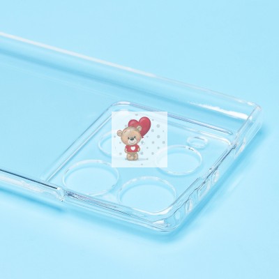 Чехол-накладка для Infinix Note 40 Pro 4G (прозрачный) Activ ASC-101 Puffy 0.9мм Чехол-накладка для Infinix Note 40 Pro 4G (прозрачный) Activ ASC-101 Puffy 0.9мм